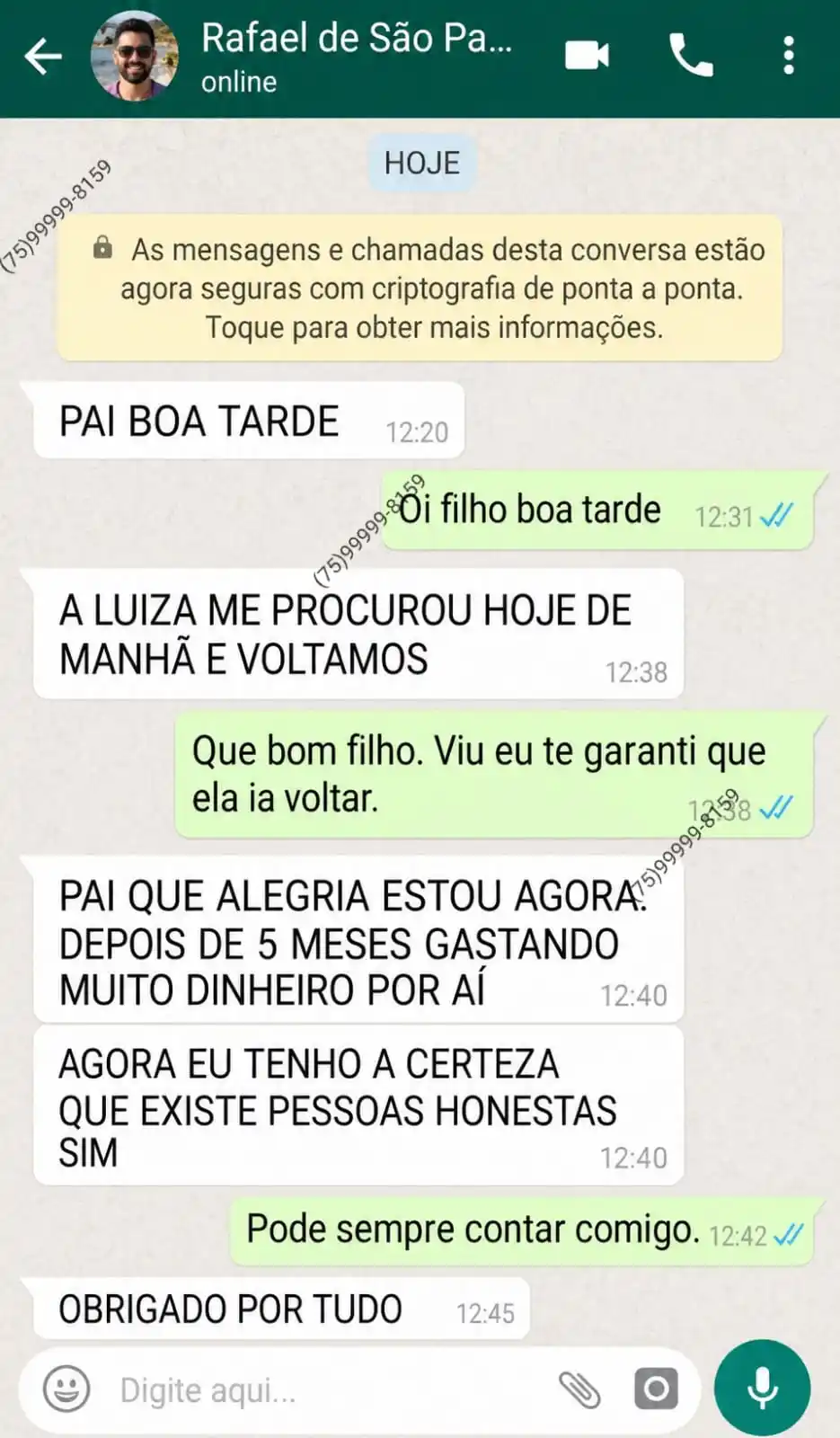Depoimento real — casamento espiritual realizado
